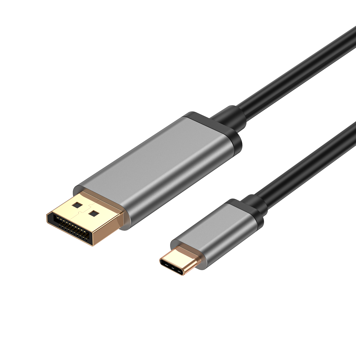 USB-C to DP 1.4 Adapter Cable Alum Casing - NEW VISION CABLE TECHNOLOGY ...